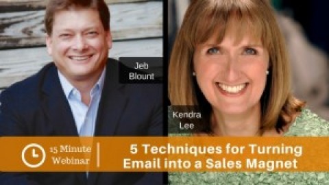 4 Techniques for Crushing it With Cold Email [Video]
